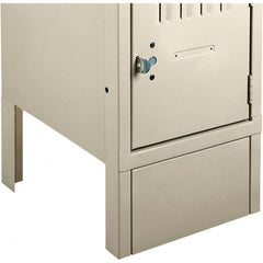 Tennsco - 18" Wide x 6" High x 1/2" Deep, Locker Closed Front Base - Apex Tool & Supply