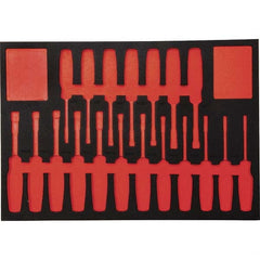 Proto - Tool Box Case & Cabinet Inserts Type: Foam Insert For Use With: J12000 - Apex Tool & Supply
