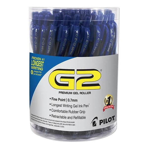 Pilot - Pens & Pencils Type: Gel Roller Ball Pen Color: Blue - Apex Tool & Supply