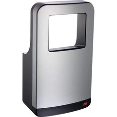 ASI-American Specialties, Inc. - 1600 Watt Silver & Black Finish Electric Hand Dryer - 208-240 Volts, 8.1 Amps, 12-11/16" Wide x 22-1/16" High x 7-3/4" Deep - Apex Tool & Supply