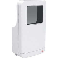 ASI-American Specialties, Inc. - 1600 Watt White Finish Electric Hand Dryer - 277 Volts, 8.1 Amps, 12-11/16" Wide x 22-1/16" High x 7-3/4" Deep - Apex Tool & Supply