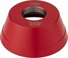 Norton - 3-3/4" Diam, 1-1/4" Hole Size, 1-1/2" Overall Thickness, 120 Grit, Type 11 Tool & Cutter Grinding Wheel - Fine Grade, CBN, Resinoid Bond - Apex Tool & Supply