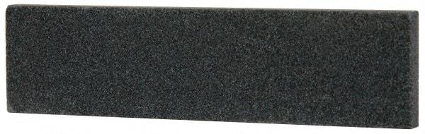 Norton - 4" Long x 1" Wide x 1/4" Thick, Silicon Carbide Sharpening Stone - Rectangle, Coarse Grade - Apex Tool & Supply
