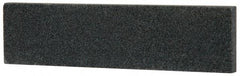 Norton - 4" Long x 1" Wide x 1/4" Thick, Silicon Carbide Sharpening Stone - Rectangle, Coarse Grade - Apex Tool & Supply