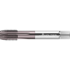 Walter-Prototyp - 1/2-20 UNF 4 Flute 2B Plug Spiral Point Tap - High Speed Steel, TiAlN Finish, Right Hand Thread, Series TC217 - Exact Industrial Supply