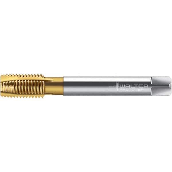 Walter-Prototyp - 5/8-18 UNF 4 Flute 2B Plug Spiral Point Tap - High Speed Steel, TiN Finish, Right Hand Thread, Series TC216 - Exact Industrial Supply