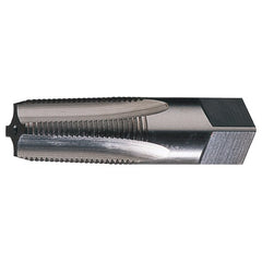 ‎1/4-18 NPT 4 Flute HSS Medium Hook Taper Regular NPT Thread Taper Pipe Tap- Bright - Exact Industrial Supply
