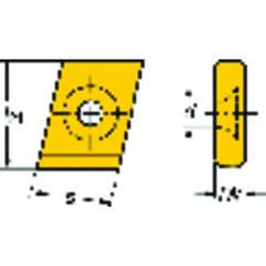 CDE 322L02 Grade 3020 Milling Insert - Apex Tool & Supply