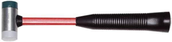 Proto - 33 oz Head 1-11/16" Face Plastic Hammer - 15-1/16" OAL, Fiberglass Handle - Apex Tool & Supply