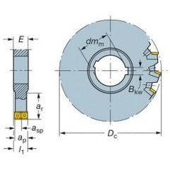 N331.32-200S50DM08.00 CoroMill 331 - Apex Tool & Supply