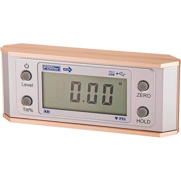 Fowler - Digital & Dial Protractors Style: Angle Measuring Range (Degrees): 360.00 - Apex Tool & Supply