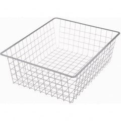 Marlin Steel Wire Products - Baskets Shape: Rectangular Material Family: Metal - Apex Tool & Supply