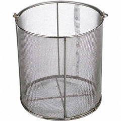 Marlin Steel Wire Products - Baskets Shape: Round Material Family: Metal - Apex Tool & Supply