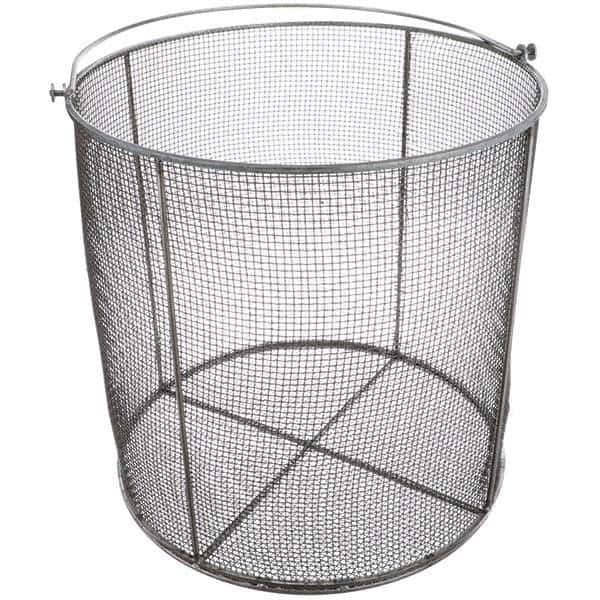 Marlin Steel Wire Products - Baskets Shape: Round Material Family: Metal - Apex Tool & Supply