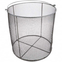 Marlin Steel Wire Products - Baskets Shape: Round Material Family: Metal - Apex Tool & Supply