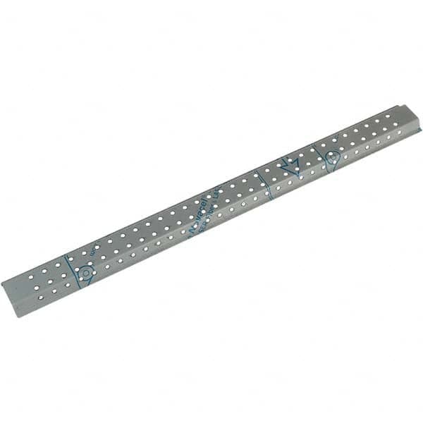 Marlin Steel Wire Products - 34 x 3/4" Stainless Steel Pegboard Strip - Apex Tool & Supply