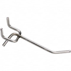Marlin Steel Wire Products - Pegboard Hooks Type: Single Vertical End Hook Projection: 9 (Inch) - Apex Tool & Supply
