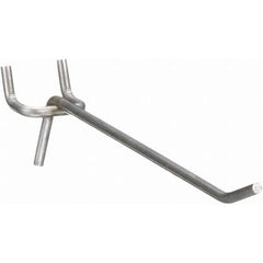 Marlin Steel Wire Products - Pegboard Hooks Type: Single Vertical End Hook Projection: 8-39/64 (Inch) - Apex Tool & Supply
