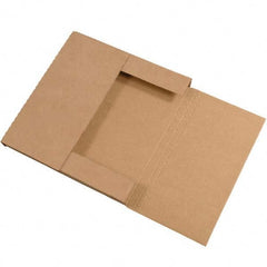 Made in USA - Pack of (50), 10-1/4" Wide x 10-1/4" Long x 1" High Crush Proof Mailers - Apex Tool & Supply