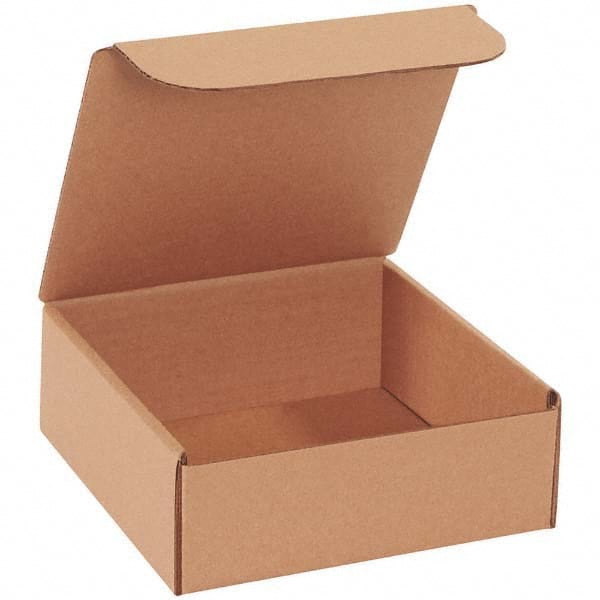 Made in USA - Pack of (50), 7" Wide x 7" Long x 2" High Crushproof Mailers - Apex Tool & Supply