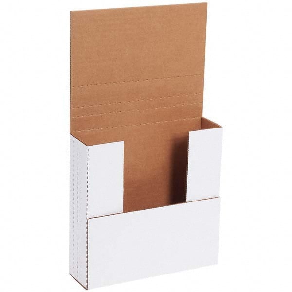 Made in USA - Pack of (50), 7-1/2" Wide x 7-1/2" Long x 2" High Crush Proof Mailers - Apex Tool & Supply