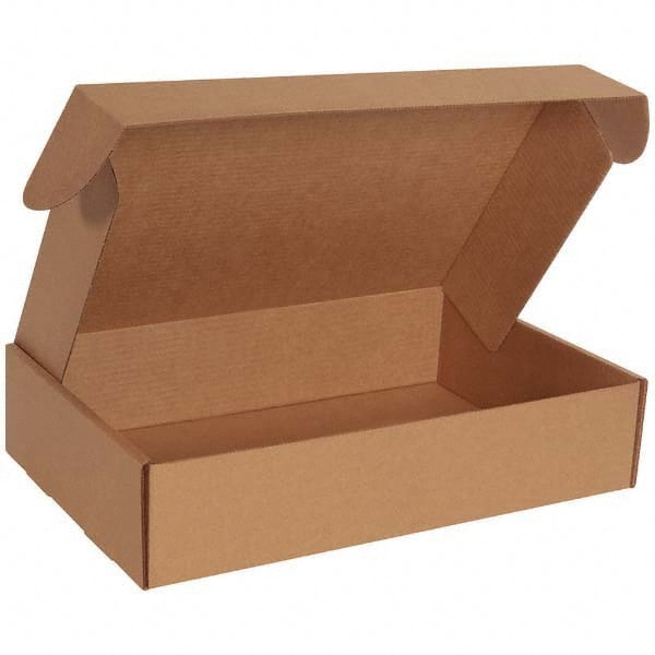 Made in USA - Pack of (50), 11-1/8" Wide x 17-1/8" Long x 4" High Crush Proof Mailers - Apex Tool & Supply