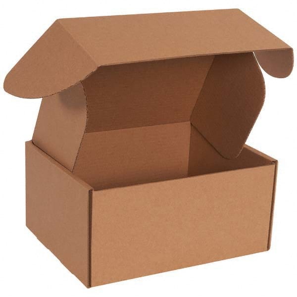Made in USA - Pack of (50), 9-1/4" Wide x 12-1/8" Long x 6" High Crush Proof Mailers - Apex Tool & Supply