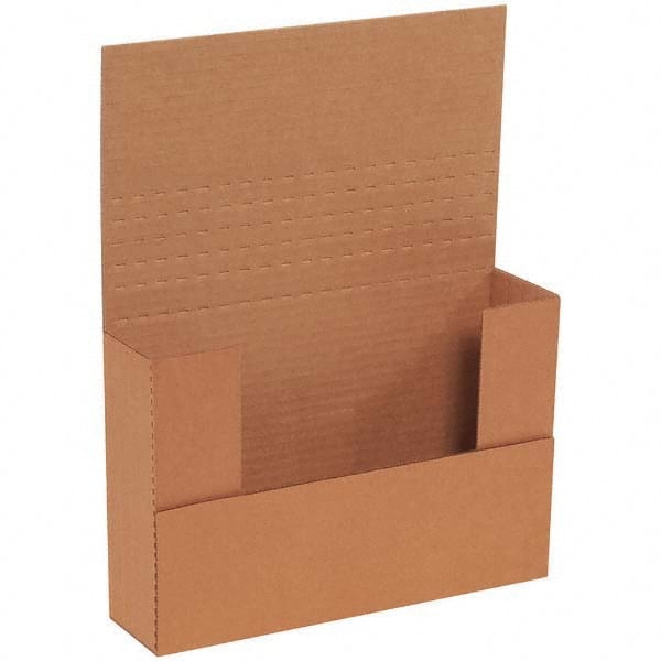 Made in USA - Pack of (50), 6-1/2" Wide x 9-1/2" Long x 2" High Crush Proof Mailers - Apex Tool & Supply