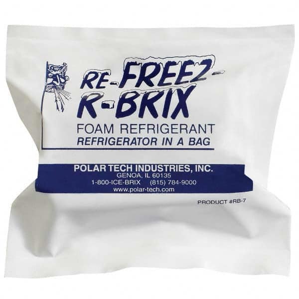Made in USA - Temperature Control Packs Type: Ice Pack Length (Inch): 4 1/2 - Apex Tool & Supply