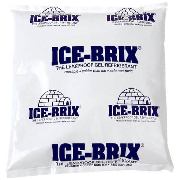 Made in USA - Temperature Control Packs Type: Ice Pack Length (Inch): 8 - Apex Tool & Supply