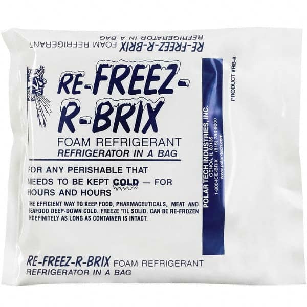 Made in USA - Temperature Control Packs Type: Ice Pack Length (Inch): 4 1/2 - Apex Tool & Supply