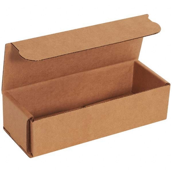 Made in USA - Pack of (50), 3" Wide x 8" Long x 2" High Corrugated Shipping Boxes - Apex Tool & Supply