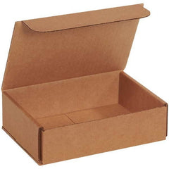 Made in USA - Pack of (50), 5" Wide x 8" Long x 2" High Corrugated Shipping Boxes - Apex Tool & Supply