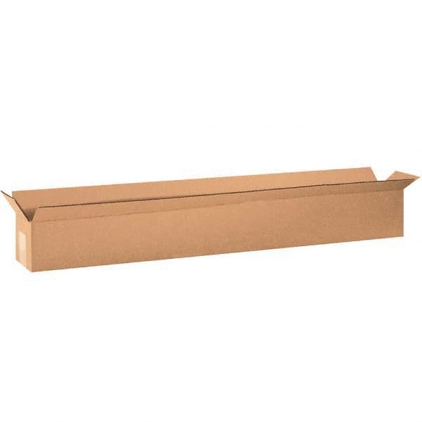 Made in USA - Pack of (15), 6" Wide x 60" Long x 6" High Corrugated Shipping Boxes - Apex Tool & Supply