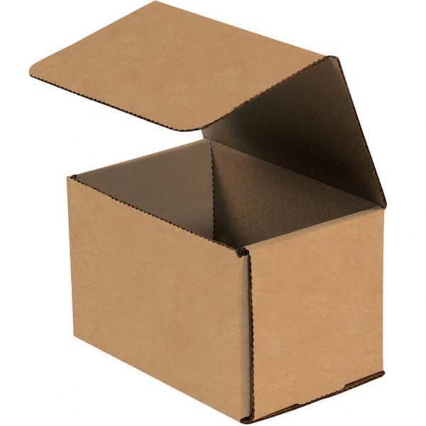 Made in USA - Pack of (50), 5" Wide x 5" Long x 5" High Corrugated Shipping Boxes - Apex Tool & Supply