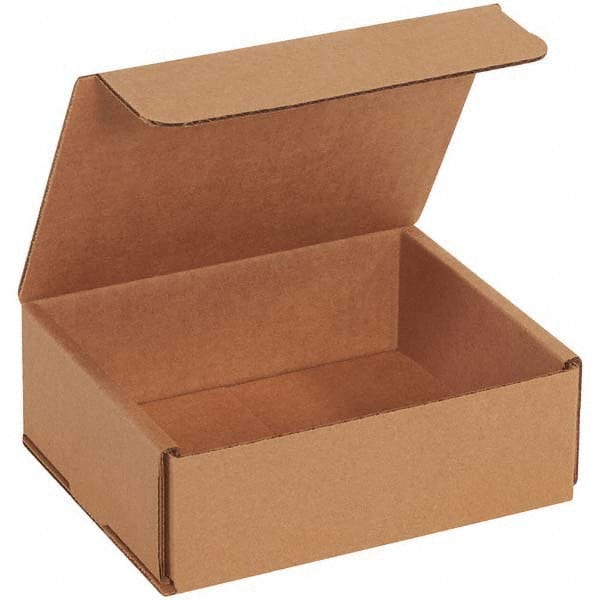 Made in USA - Pack of (50), 5" Wide x 6" Long x 2" High Corrugated Shipping Boxes - Apex Tool & Supply