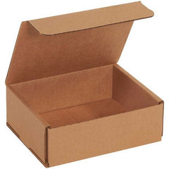 Made in USA - Pack of (50), 5" Wide x 6" Long x 2" High Corrugated Shipping Boxes - Apex Tool & Supply
