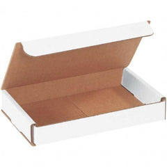 Made in USA - Pack of (50), 5" Wide x 7" Long x 1" High Corrugated Shipping Boxes - Apex Tool & Supply