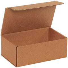 Made in USA - Pack of (50), 5" Wide x 8" Long x 3" High Corrugated Shipping Boxes - Apex Tool & Supply