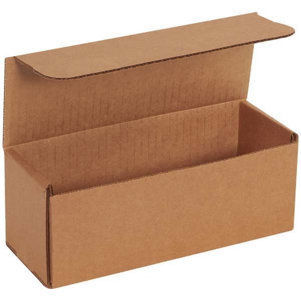 Made in USA - Pack of (50), 3" Wide x 8" Long x 3" High Corrugated Shipping Boxes - Apex Tool & Supply