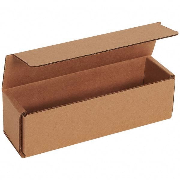Made in USA - Pack of (50), 2" Wide x 7" Long x 2" High Corrugated Shipping Boxes - Apex Tool & Supply
