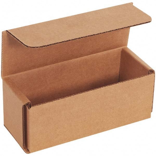 Made in USA - Pack of (50), 2" Wide x 5" Long x 2" High Corrugated Shipping Boxes - Apex Tool & Supply