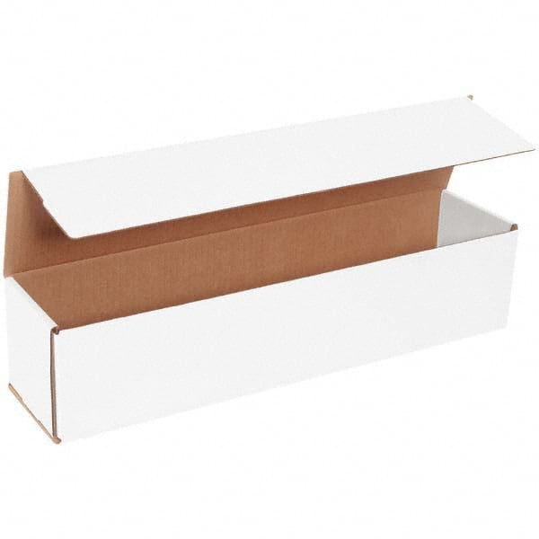 Made in USA - Pack of (50), 4" Wide x 20" Long x 4" High Corrugated Shipping Boxes - Apex Tool & Supply