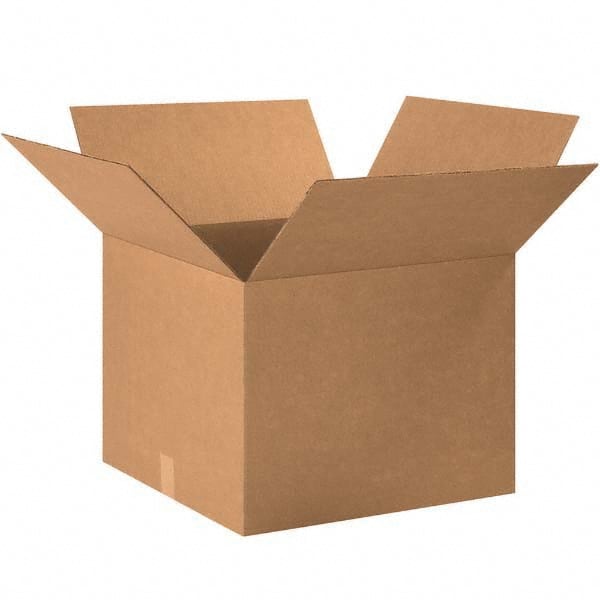 Made in USA - Pack of (20), 20" Wide x 20" Long x 15" High Corrugated Shipping Boxes - Apex Tool & Supply