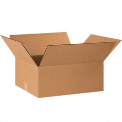 Made in USA - Pack of (25), 16" Wide x 20" Long x 9" High Corrugated Shipping Boxes - Apex Tool & Supply