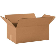 Made in USA - Pack of (25), 13" Wide x 19" Long x 10" High Corrugated Shipping Boxes - Apex Tool & Supply