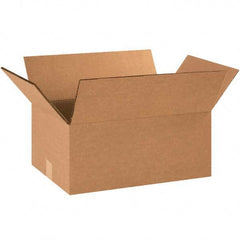 Made in USA - Pack of (15), 12" Wide x 20" Long x 6" High Corrugated Shipping Boxes - Apex Tool & Supply