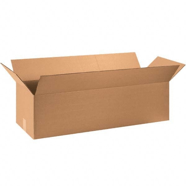 Made in USA - Pack of (20), 12" Wide x 36" Long x 8" High Corrugated Shipping Boxes - Apex Tool & Supply