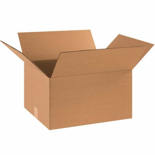 Made in USA - Pack of (25), 14" Wide x 18" Long x 10" High Corrugated Shipping Boxes - Apex Tool & Supply