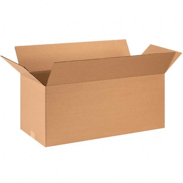 Made in USA - Pack of (20), 12" Wide x 28" Long x 12" High Corrugated Shipping Boxes - Apex Tool & Supply